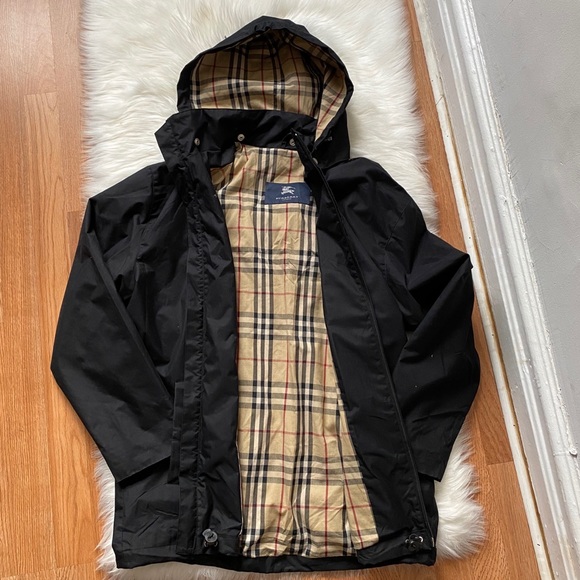 Burberry Other - Burberry  Hooded Nylon Raincoats size XL men’s